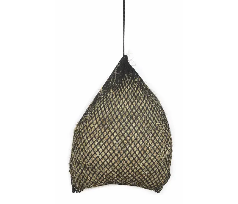 Shires 50 1 hole Soft Mesh Haylage Net in Black