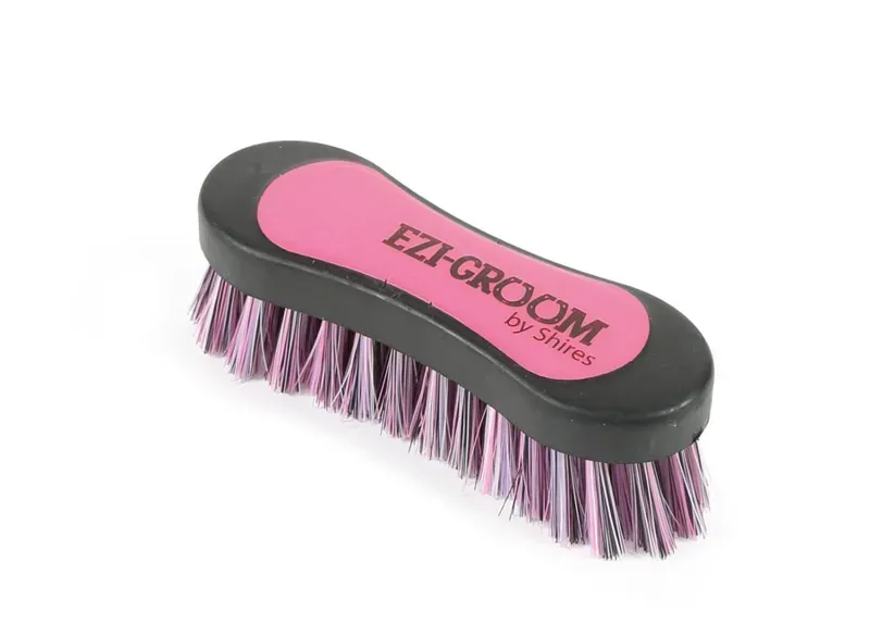 Shires Small Ezi-Groom Grip Hoof Brush In Pink