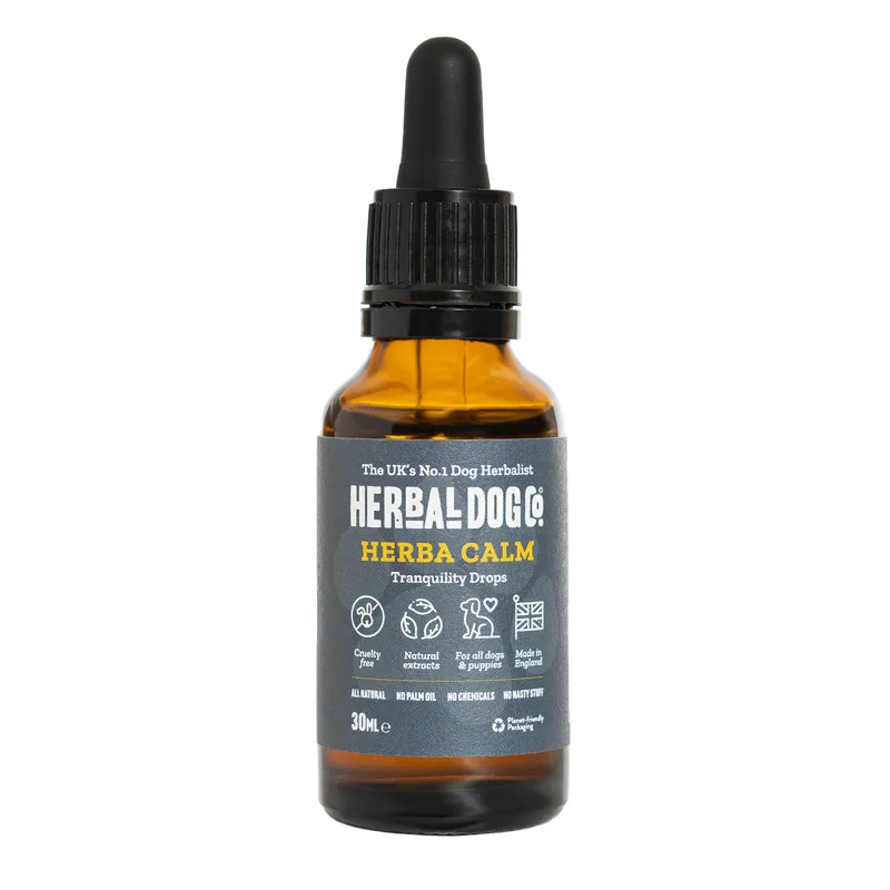 Herbal Dog Co. Herbacalm - All Natural Fast Acting Calming Tonic 30ml