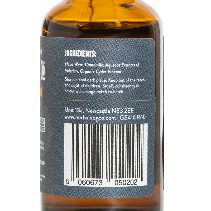 Herbal Dog Co. Herbacalm - All Natural Fast Acting Calming Tonic 30ml-1