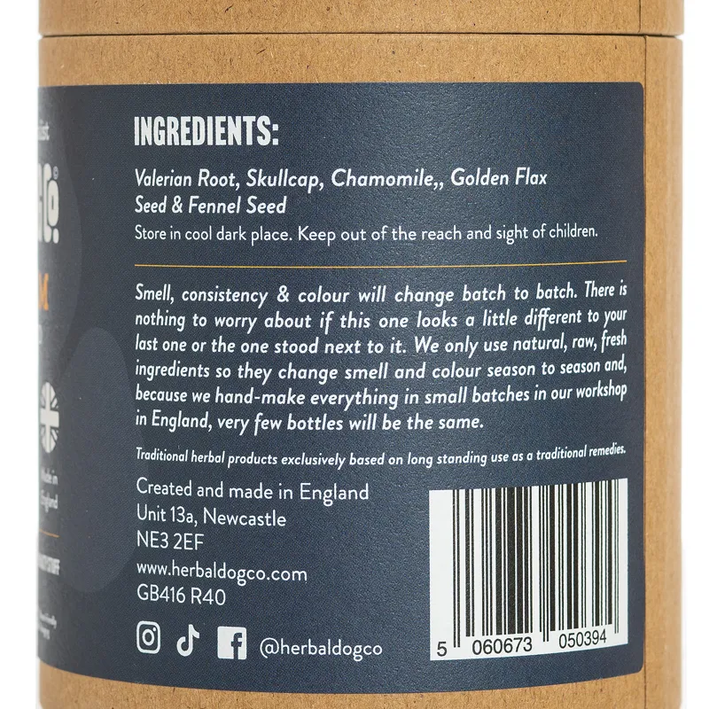 Herbal Dog Co. Herbacalm - All Natural Calming Blend 250ml-2