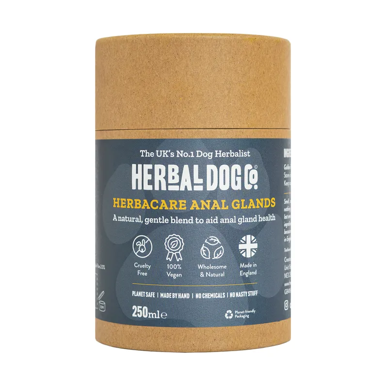 Herbal Dog Co. Herbacare Anal Glands - Natural Herbal Support Powder 250ml-1