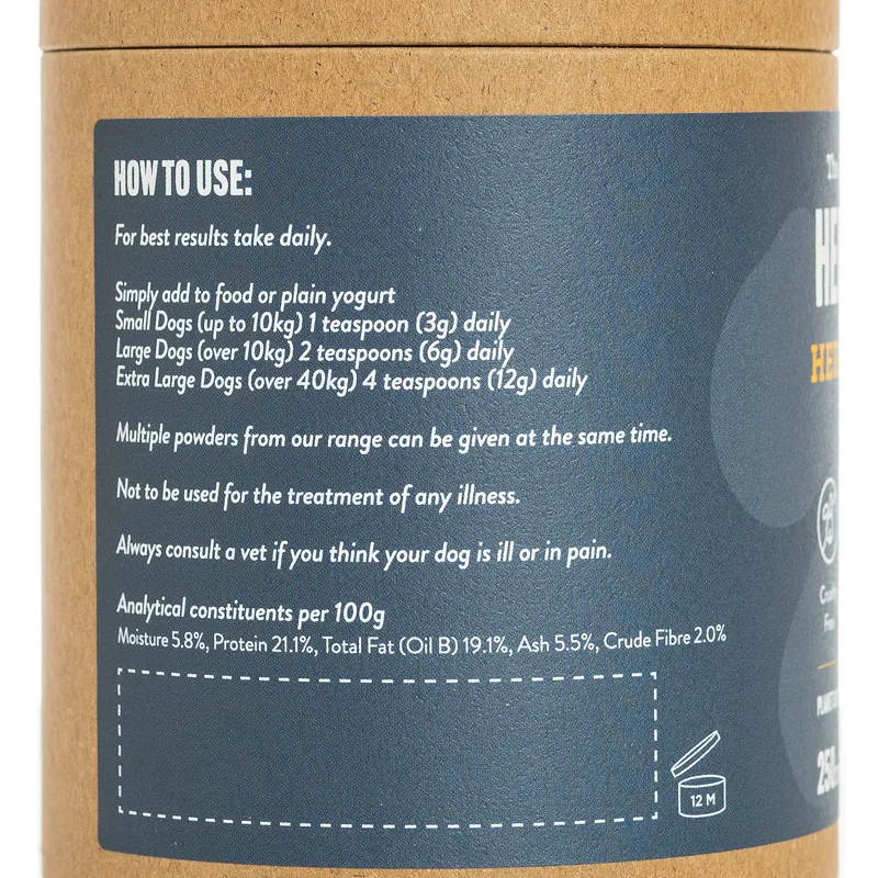 Herbal Dog Co. Herbacare Yeast - Natural Herbal Support Powder 250ml-3