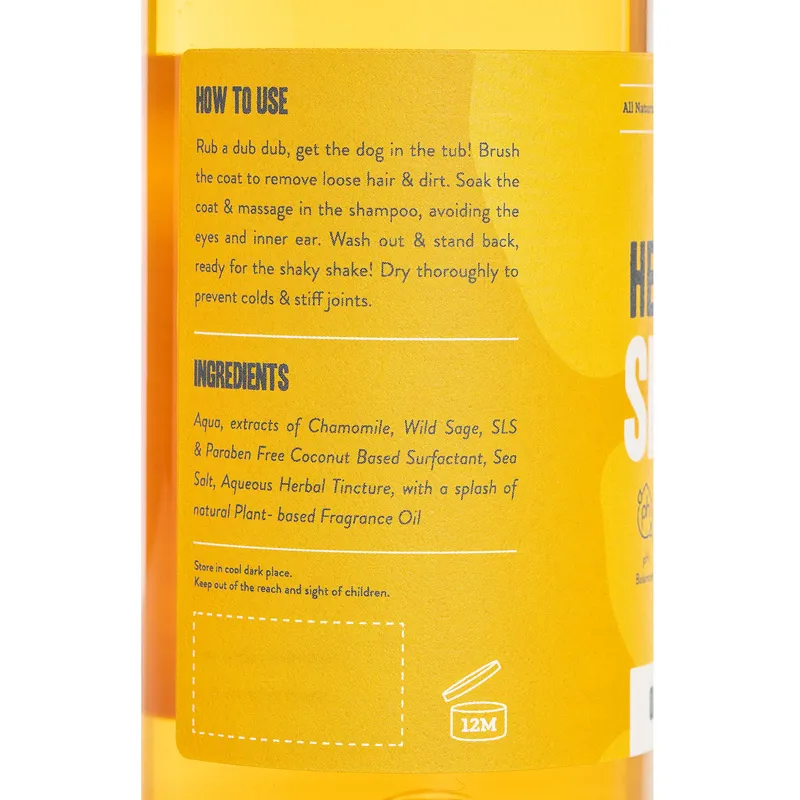 Herbal Dog Co. Orange and Bergamot Natural Shampoo 250ml-2