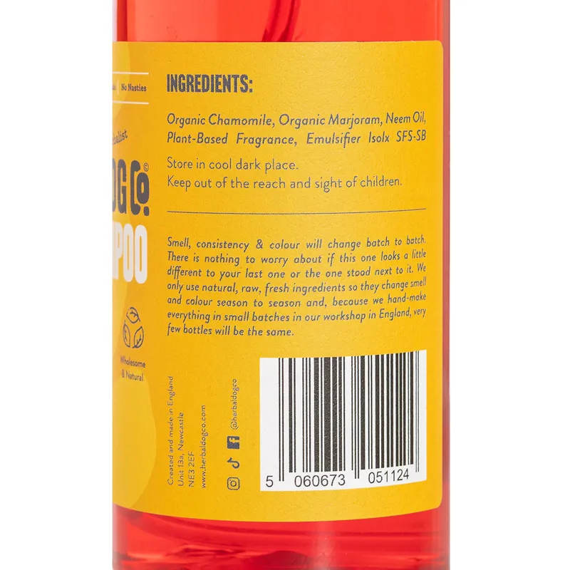 Herbal Dog Co. Raspberry and Vanilla Dry Shampoo 250ml-1