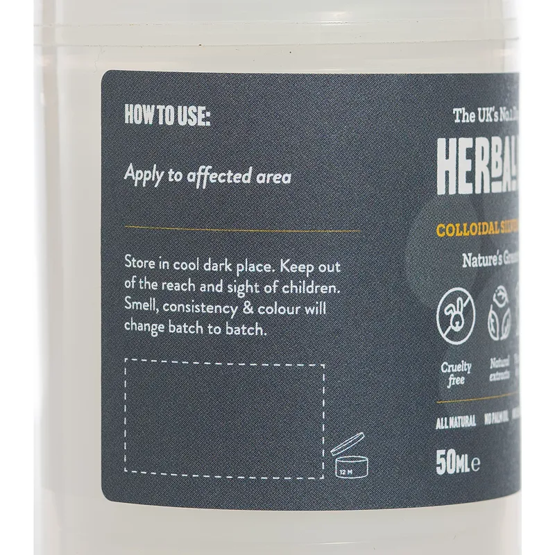 Herbal Dog Co. Colloidal Silver Skin Cream 50ml-2
