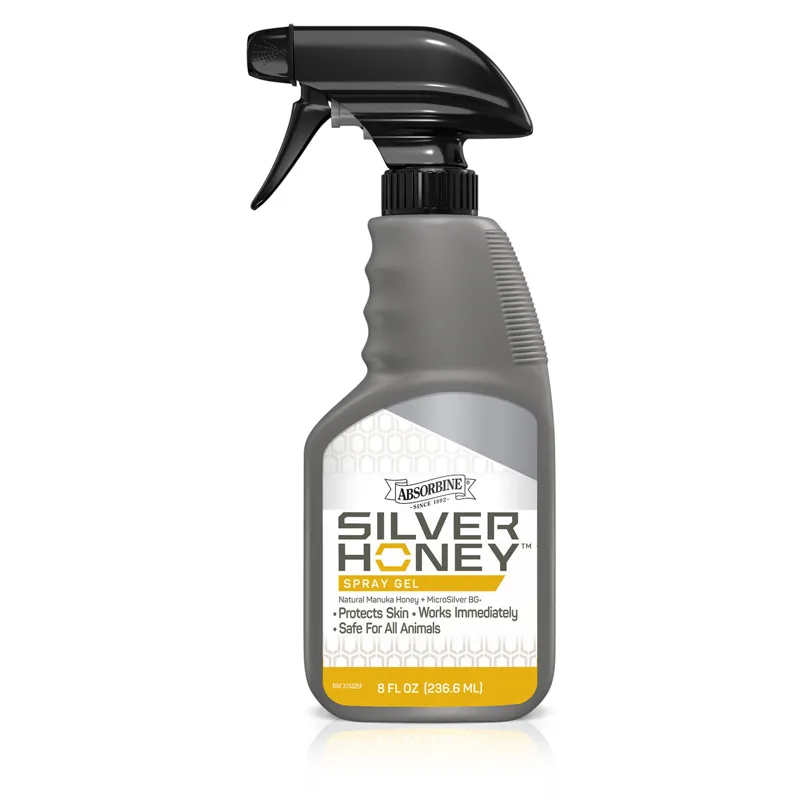 Absorbine Silver Honey Rapid Wound Repair Spray Gel 237ml