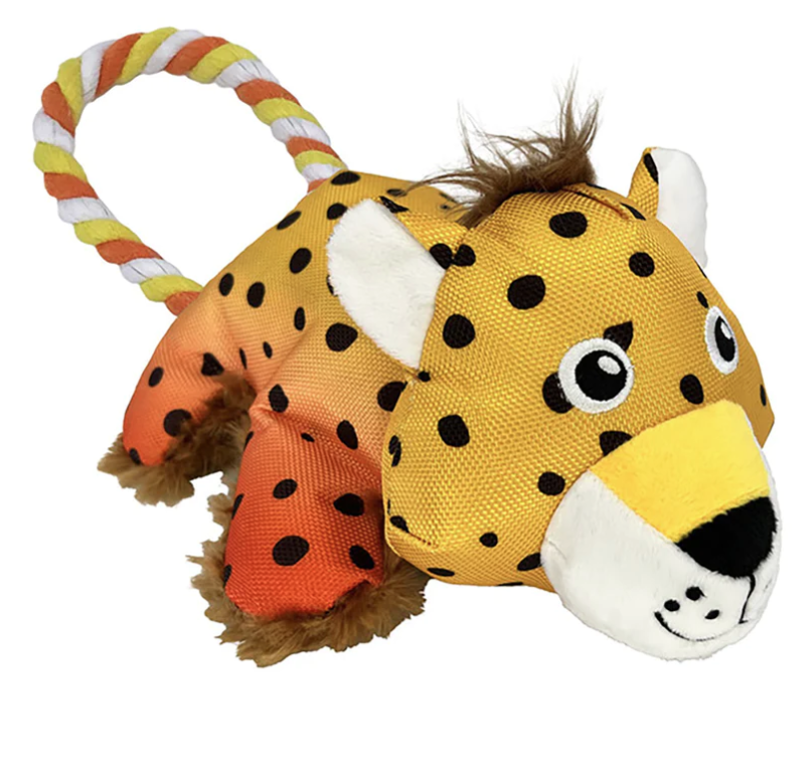 Kong Cozie Tuggz - Cheetah