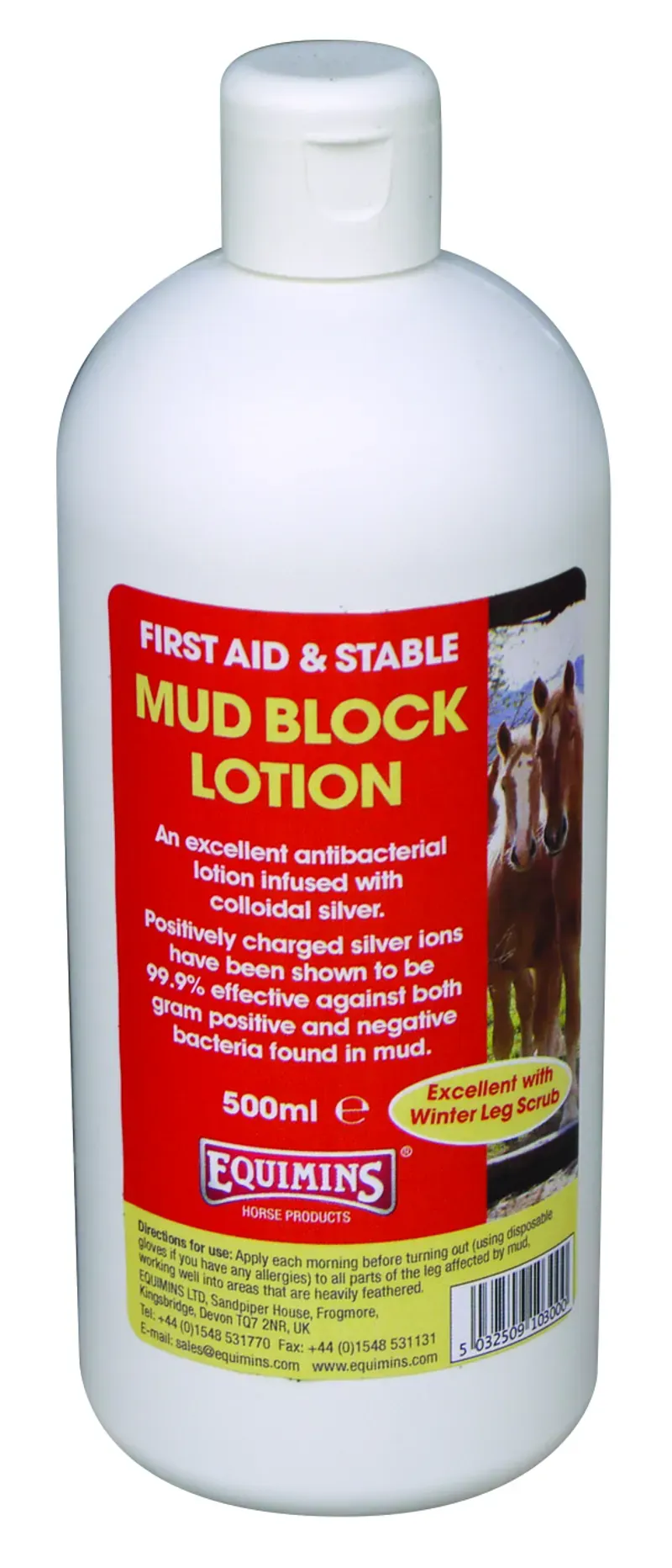 Equimins 500ml Mud Block Lotion