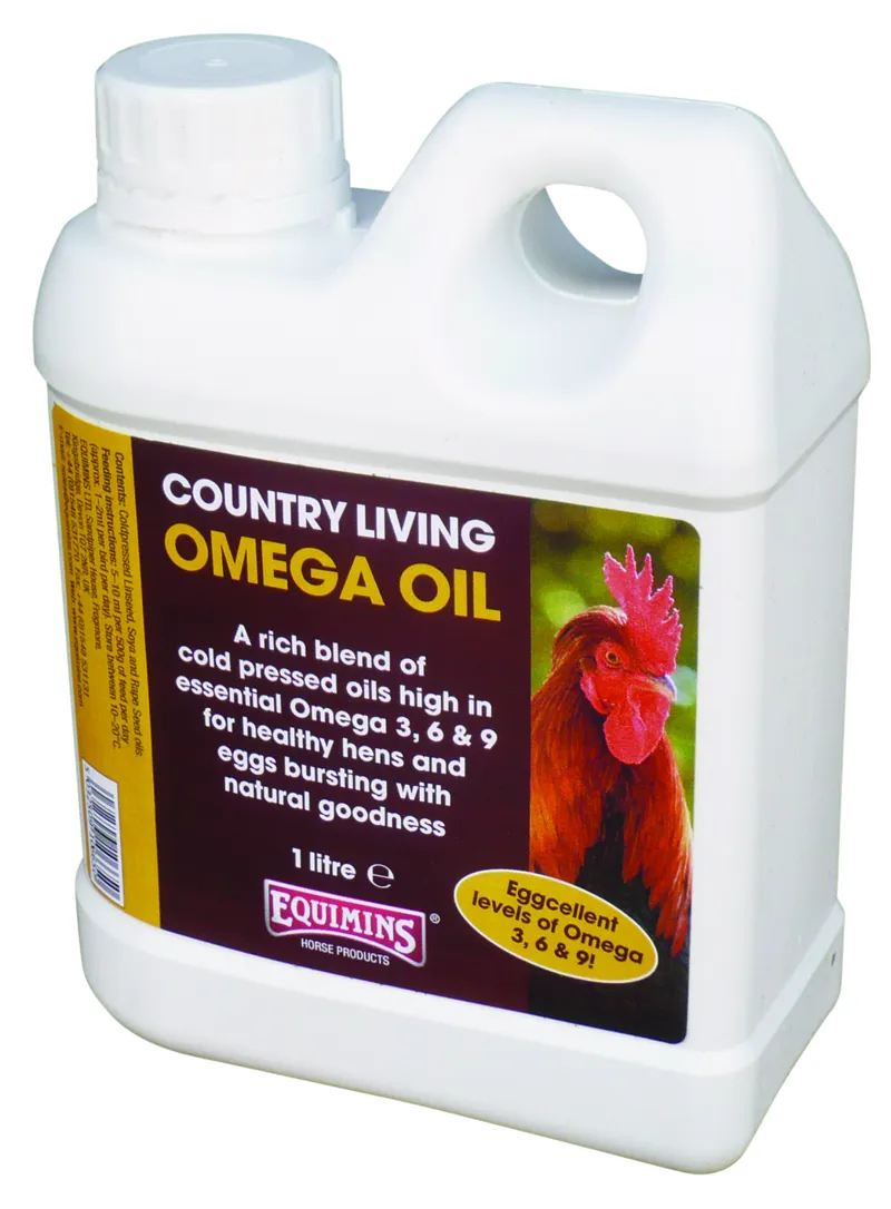 Equimins Country Living 1lt Omega Oil
