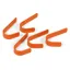 EZI-KIT Small Stable Hooks ORANGE