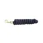 KM Elite Cotton 7ft Double Braided Leadrope in Solid Colour Black