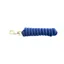 KM Elite Cotton 7ft Double Braided Leadrope in Solid Colour Navy Blue