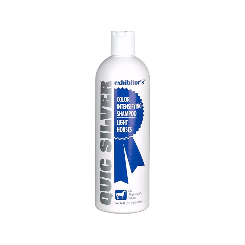 KM Elite Quic Silver Shampoo in White