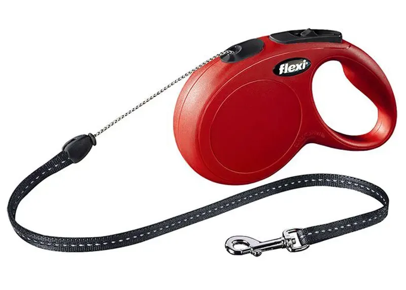Flexi New Classic 8m Medium Cord in Red