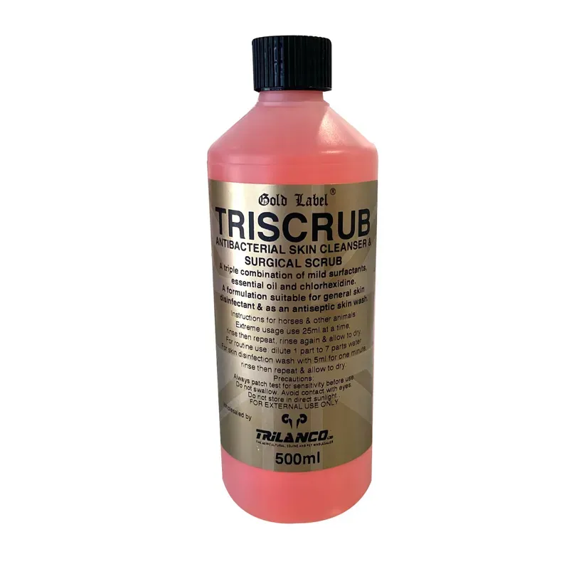 Gold Label 500ml Triscrub Antibacterial Cleaner in Pink