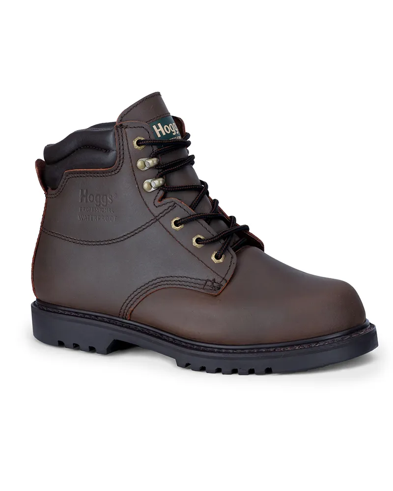 Hoggs of Fife Jason-WNSL Lace-up Boots in Brown