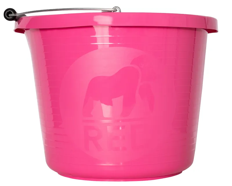 Red Gorilla Premium Bucket 15L Pink