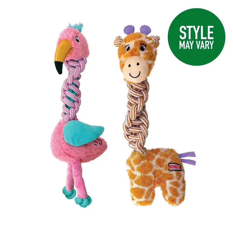 Kong Medium/Large Knots Twists Toys in Orange