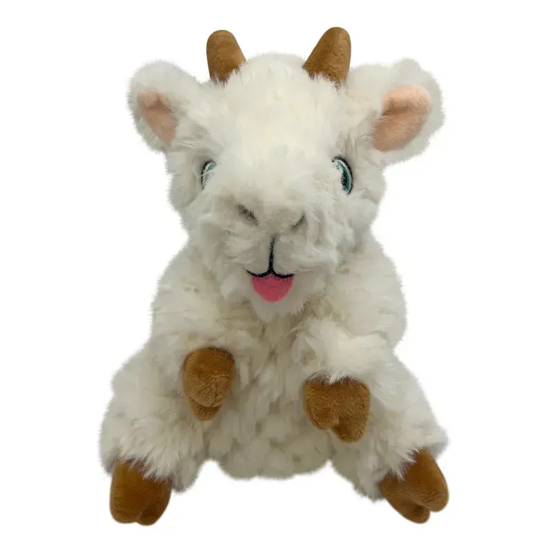 KONG Small Dog Comfort Tykes Goat in White