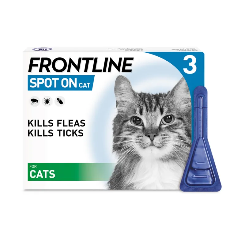 Frontline Spot On For Cats - 3 pipettes