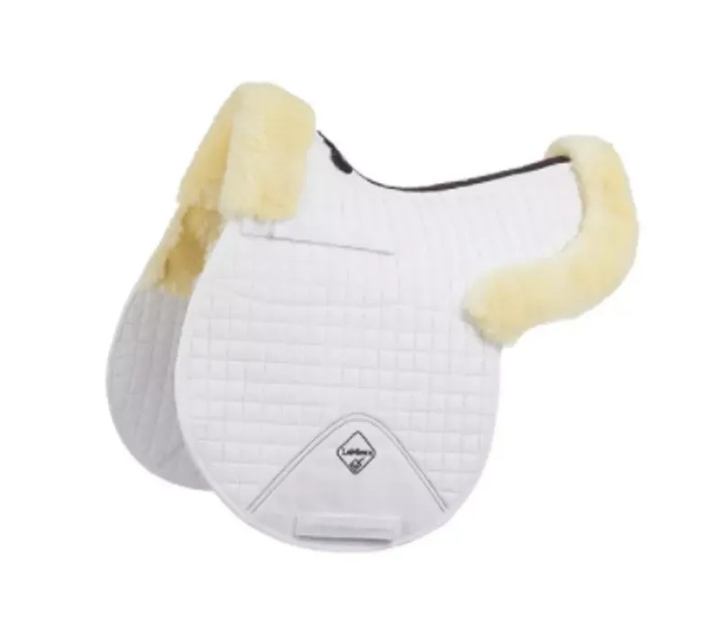 LeMieux GP Numnah Half Lined Natural/White Large