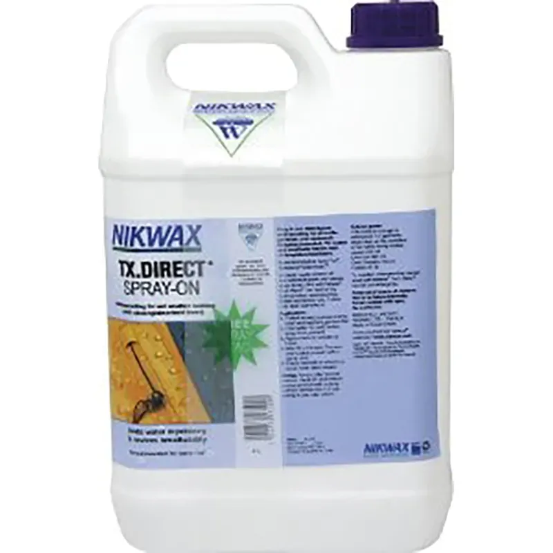 Nikwax 5lt Spray-On TX Direct in White