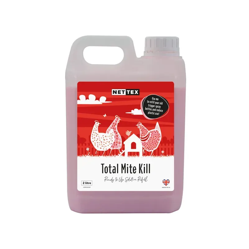 Nettex 2 Lt 750 ml spray 6 Pack Total Mite Kill Liquid RTU Refill