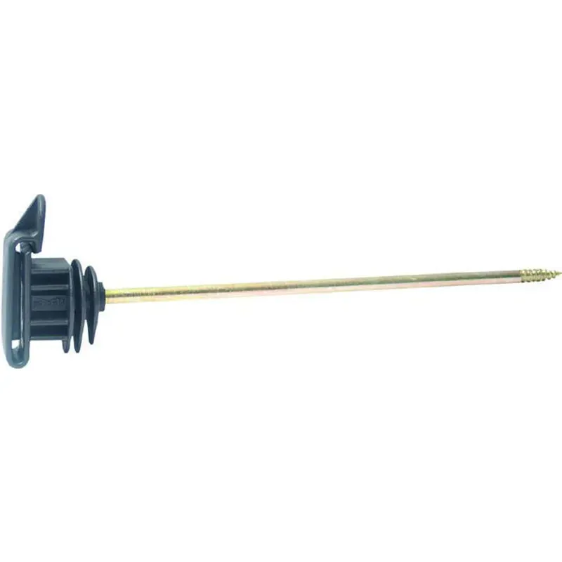 Agrifence H4838 Pack of 10 Offset Tape Insulator in Black