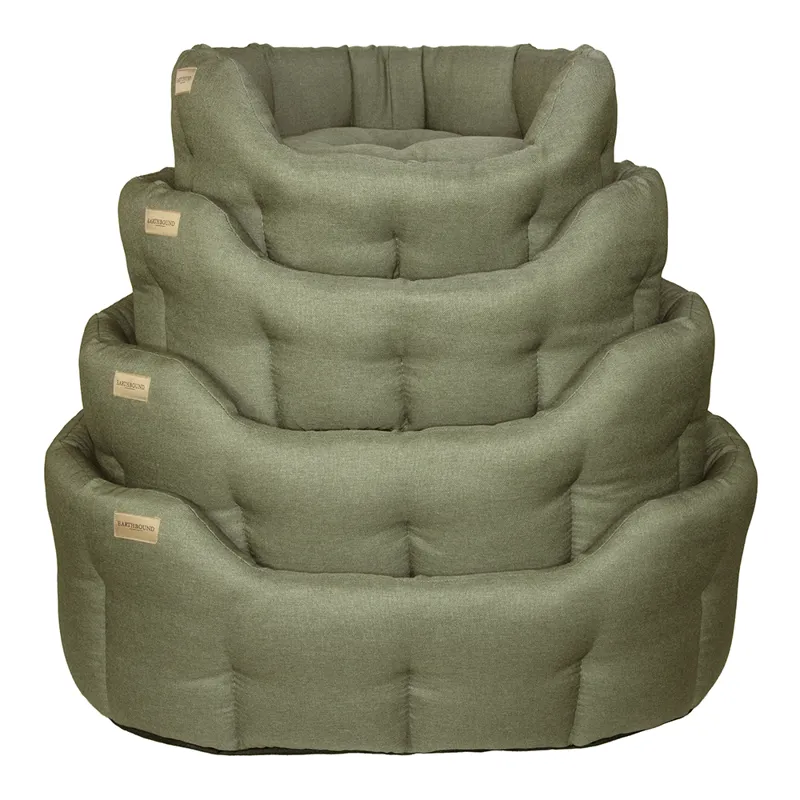 Earthbound Classic Round Eden Bed Laurel Green