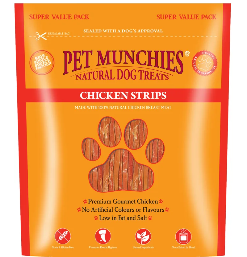 Pet Munchies Chicken Strips 320g