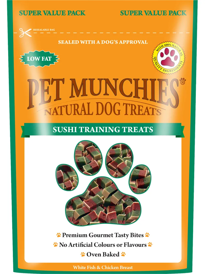 Pet Munchies Training Treats Sushi 150g