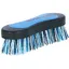 Shires Small Ezi-Groom Grip Hoof Brush In Bright Blue