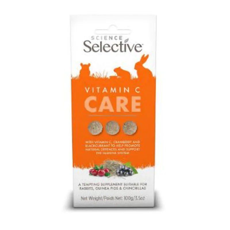 Science Selective Small Animal Treats - Vitamin C Care 100g