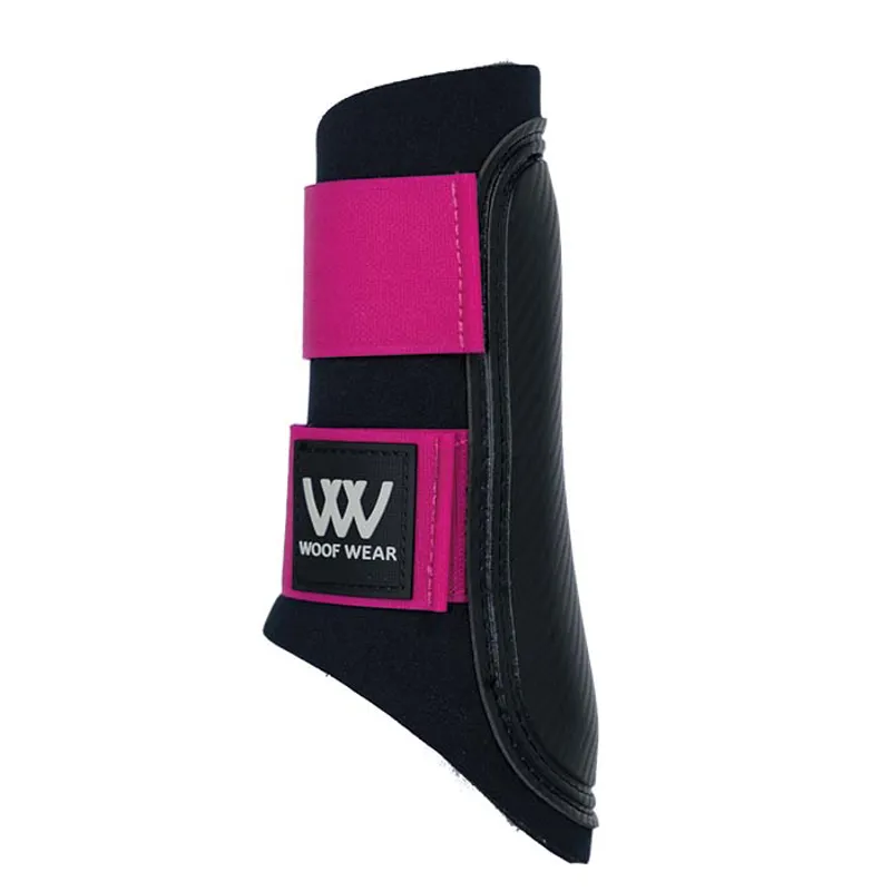 Woofwear Club Brushing Boots in Pink