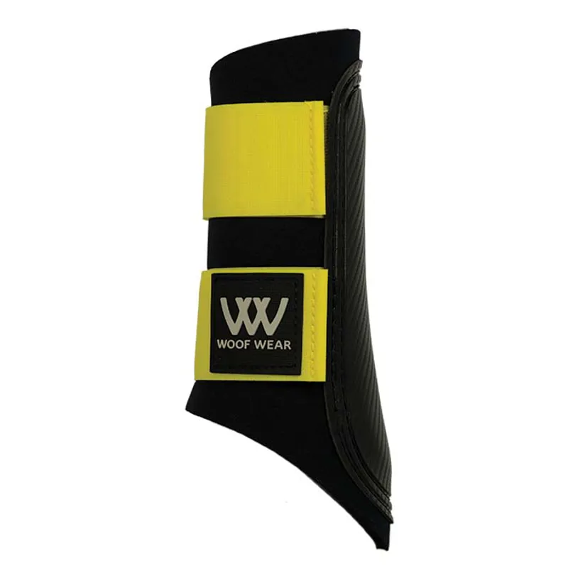 Woofwear Club Brushing Boots in Yellow