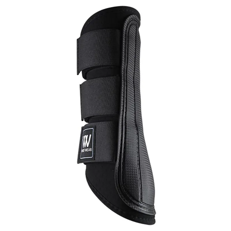 Woofwear Double Lock Brushing Boots in Black
