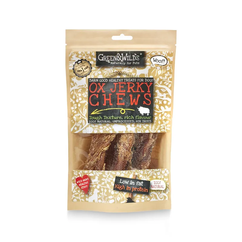 Green and Wilds Ox Jerky Chews 150g-1