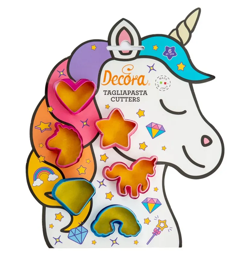Unicorn Cookie Cutter Set