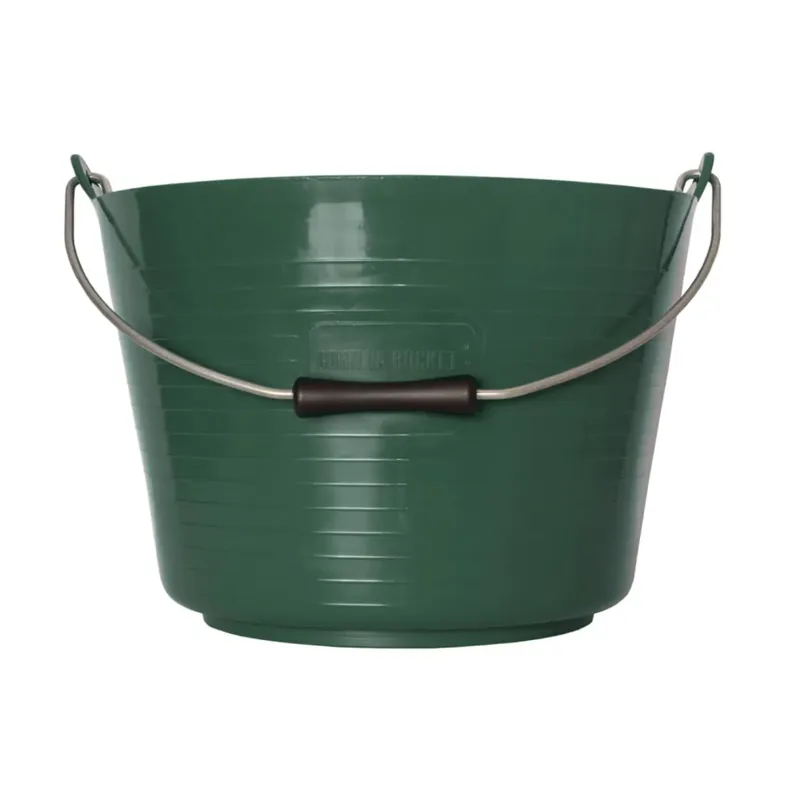 Red Gorilla Flexible Plastic Bucket 22L Green