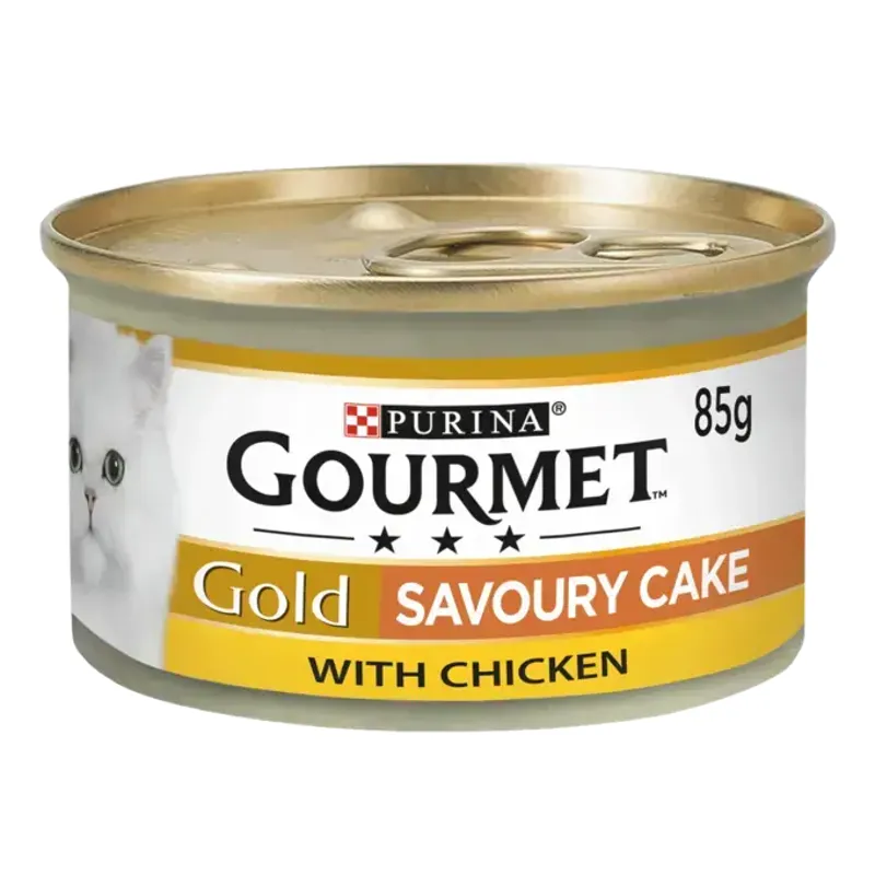 Gourmet Gold Savoury Cake with Chicken 85g