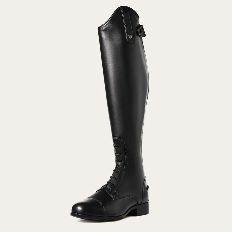 Ariat Heritage Contour II Field Zip Height Medium Calf Regular in Black