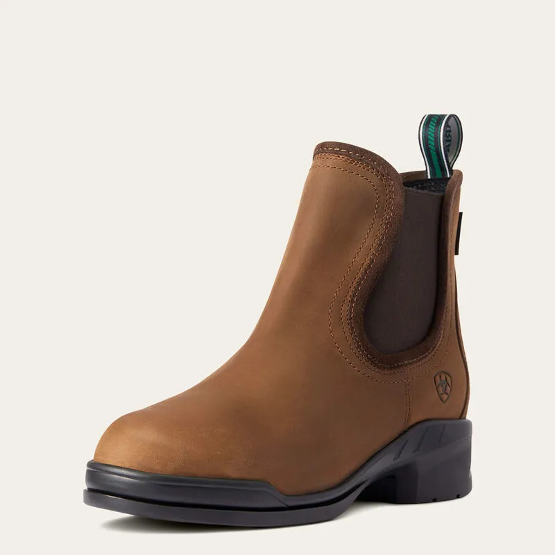Ariat Keswick Steel Toe Paddock Boot in Distressed Brown