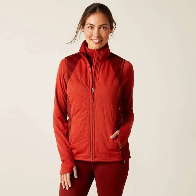 Ariat Womens Venture Vest Red Ochre