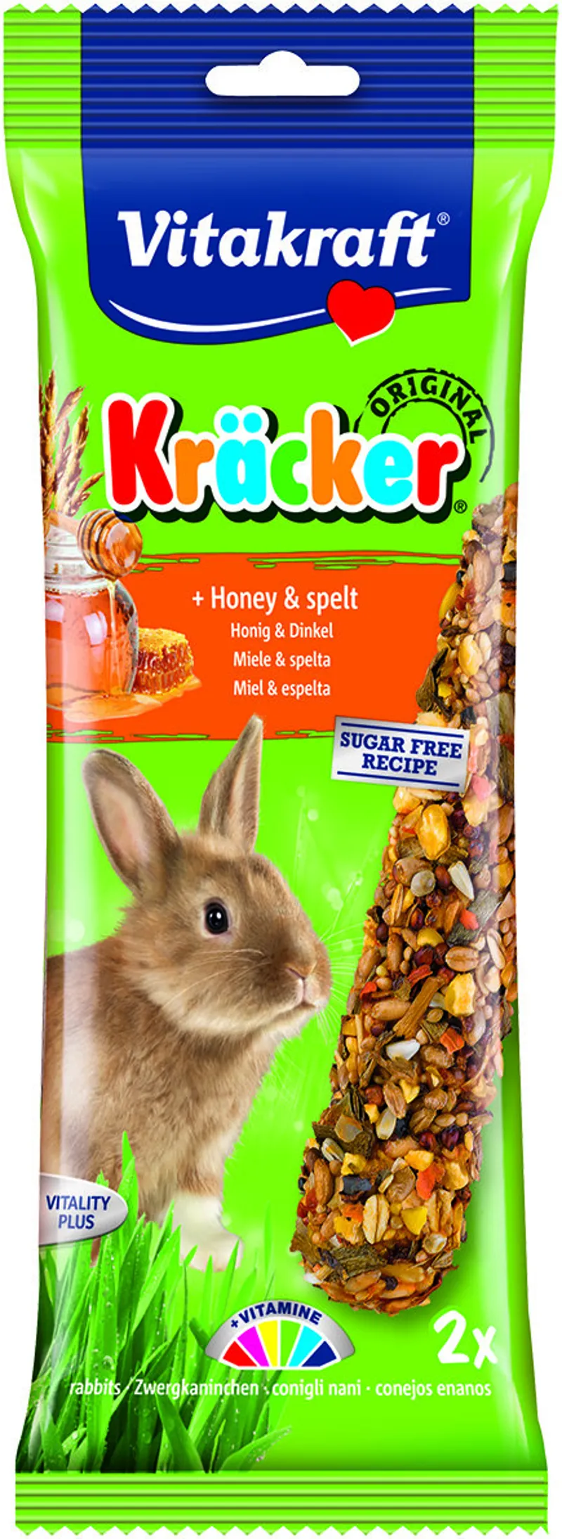 Vitakraft Rabbit Honey and Spelt Kracker 112g