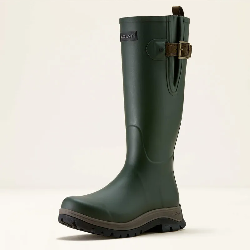 Ariat Mens Woodstock Wellington Boot Olive Night