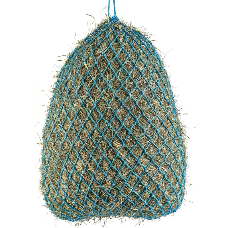 Shires 50 Inch Haylage Net In Baby Blue