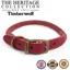 Ancol Timberwolf Rolled Leather Collar Pink