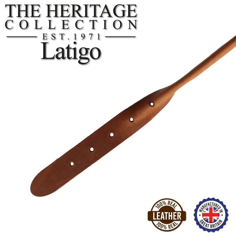 Ancol Vintage Rolled Leather Collar Chestnut-1