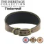 Ancol Timberwolf Leather Hound Collar Sable